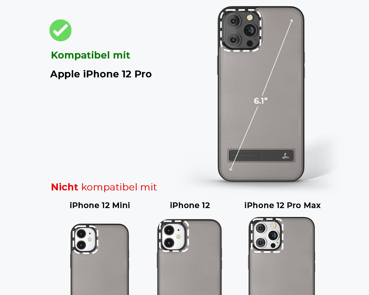 Metro Leder Case - Apple iPhone 12 Pro