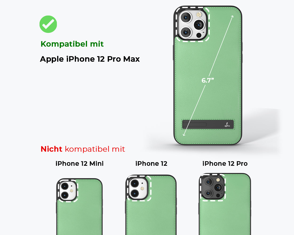 Metro Leder Case - Apple iPhone 12 Pro Max