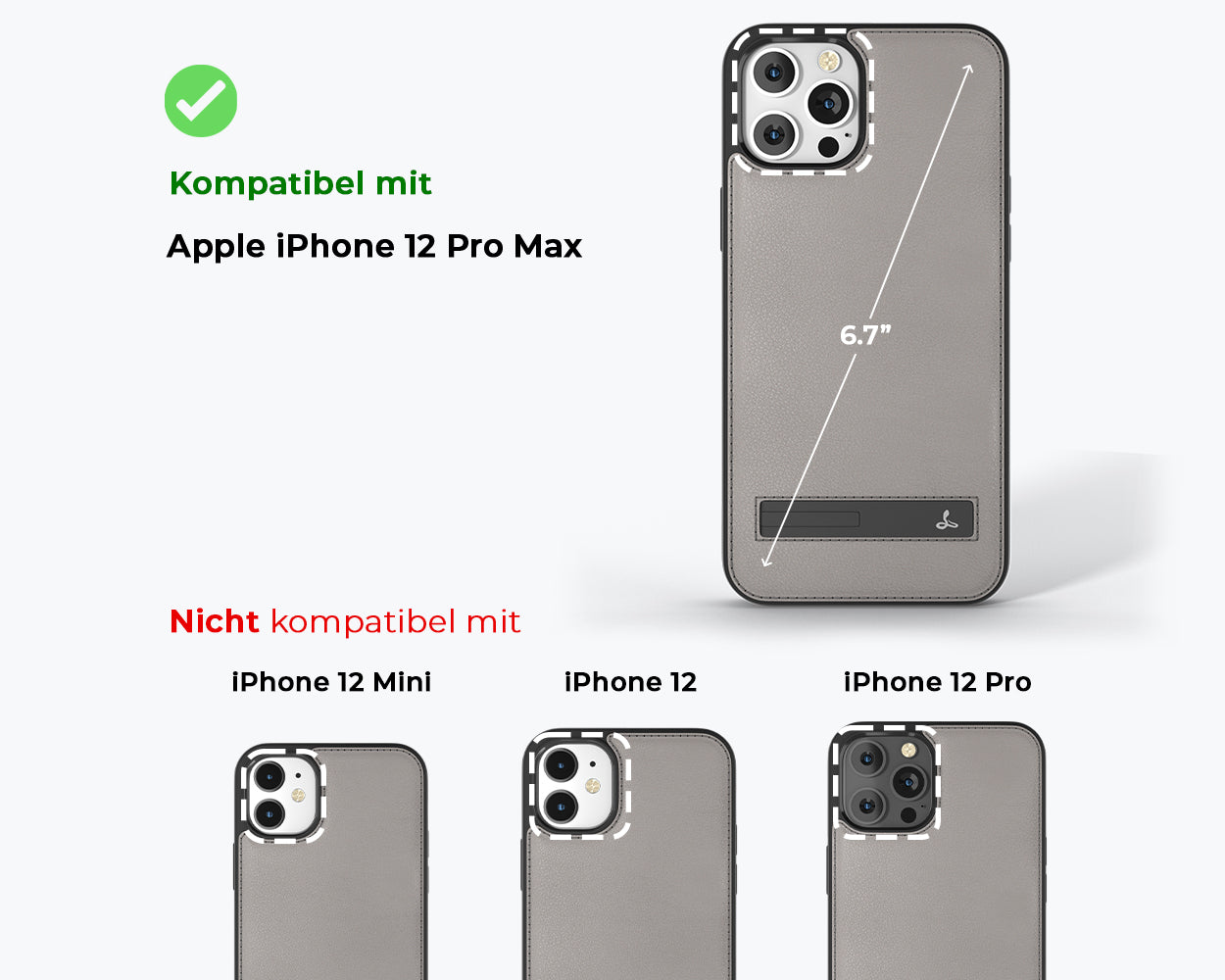 Metro Leder Case - Apple iPhone 12 Pro Max