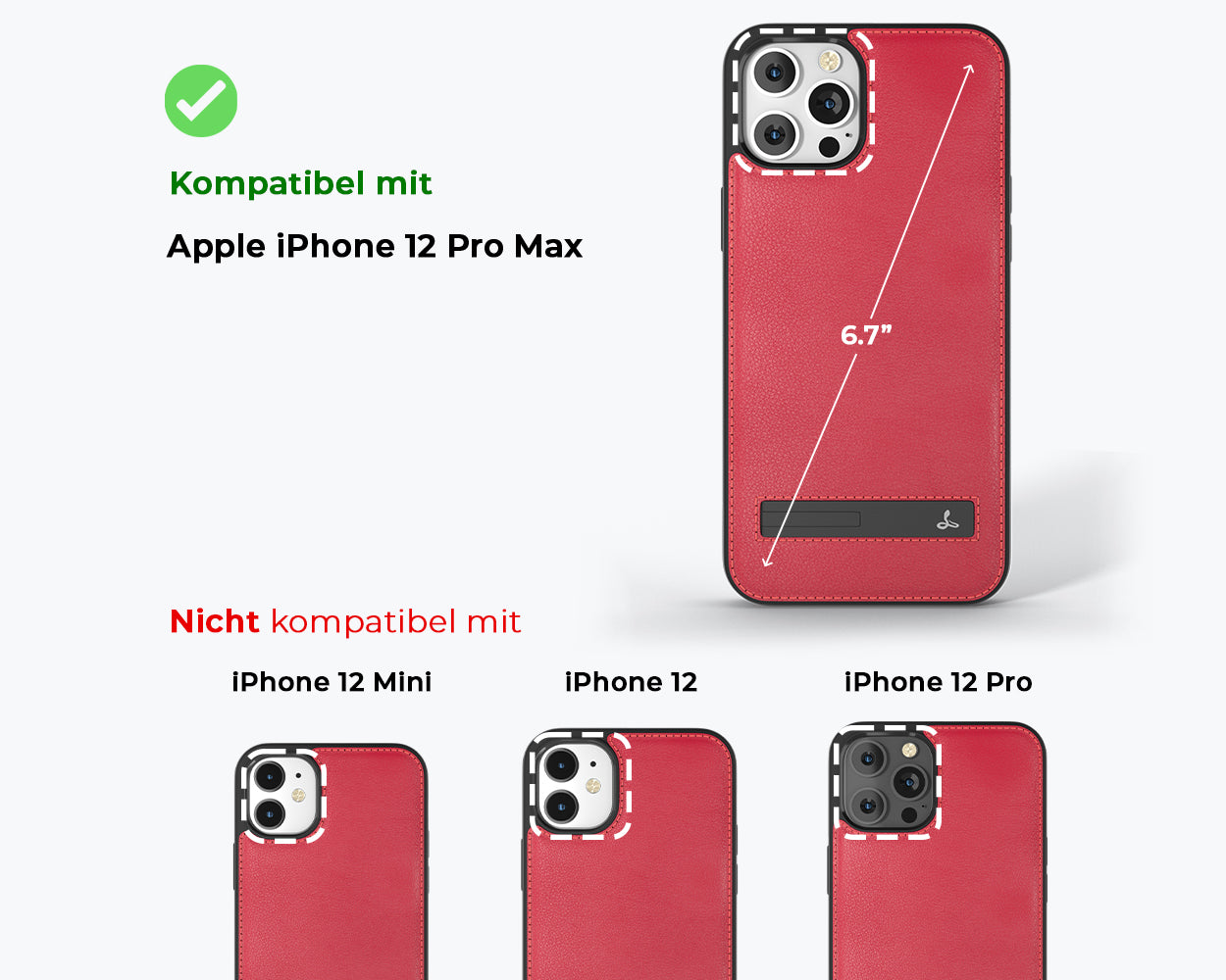 Metro Leder Case - Apple iPhone 12 Pro Max