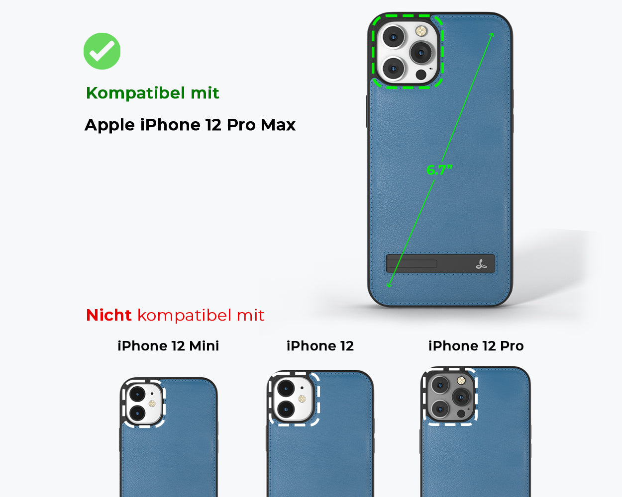 Metro Leder Case - Apple iPhone 12 Pro Max