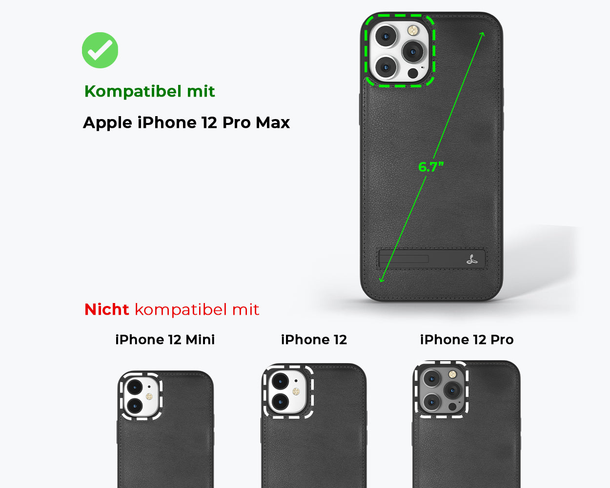 Metro Leder Case - Apple iPhone 12 Pro Max