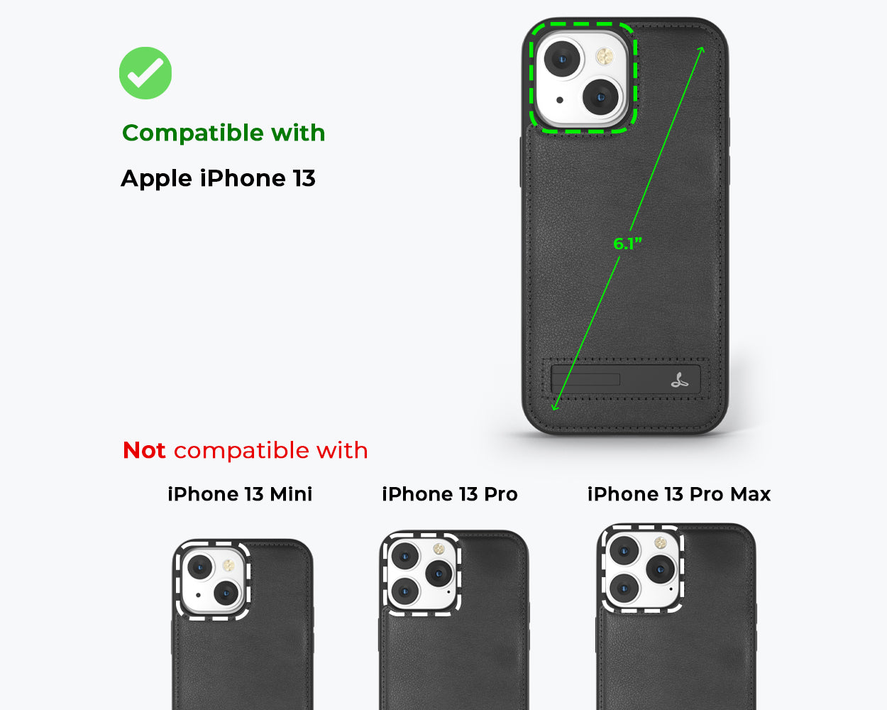 Metro Leder Case - Apple iPhone 13
