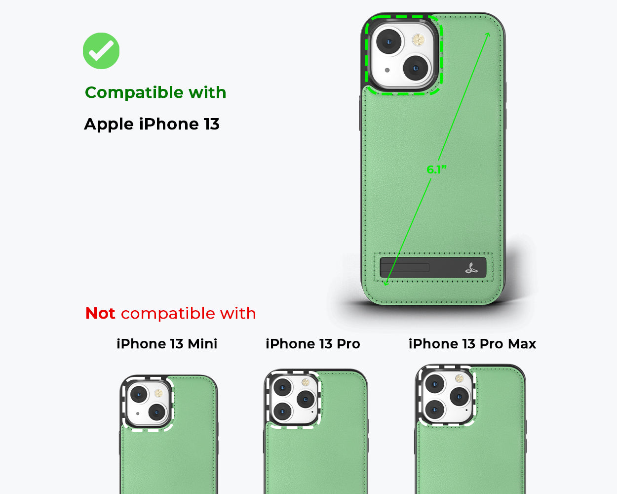 Metro Leder Case - Apple iPhone 13