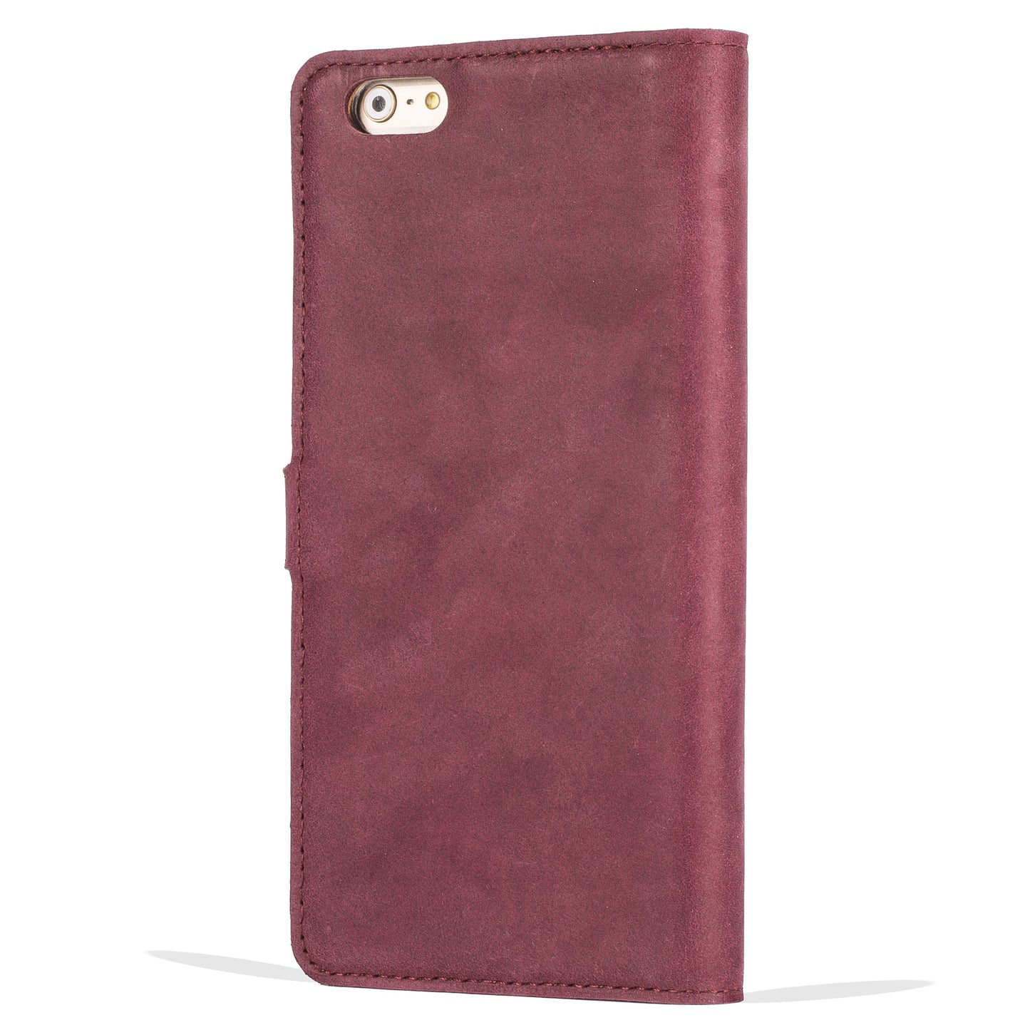 Vintage Plum Leather Wallet - Apple iPhone 6 Plus/6S Plus - Snakehive
