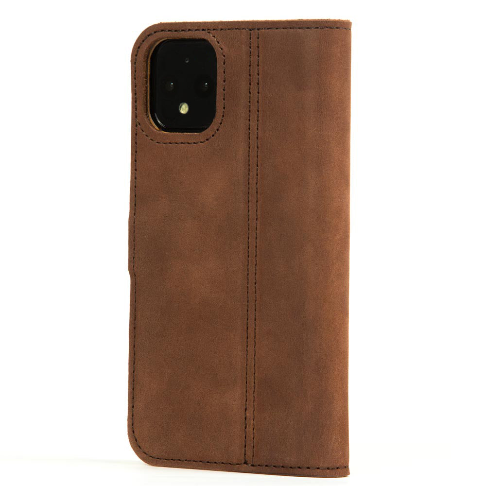 Vintage Lederhülle Braun - Google Pixel 4 XL