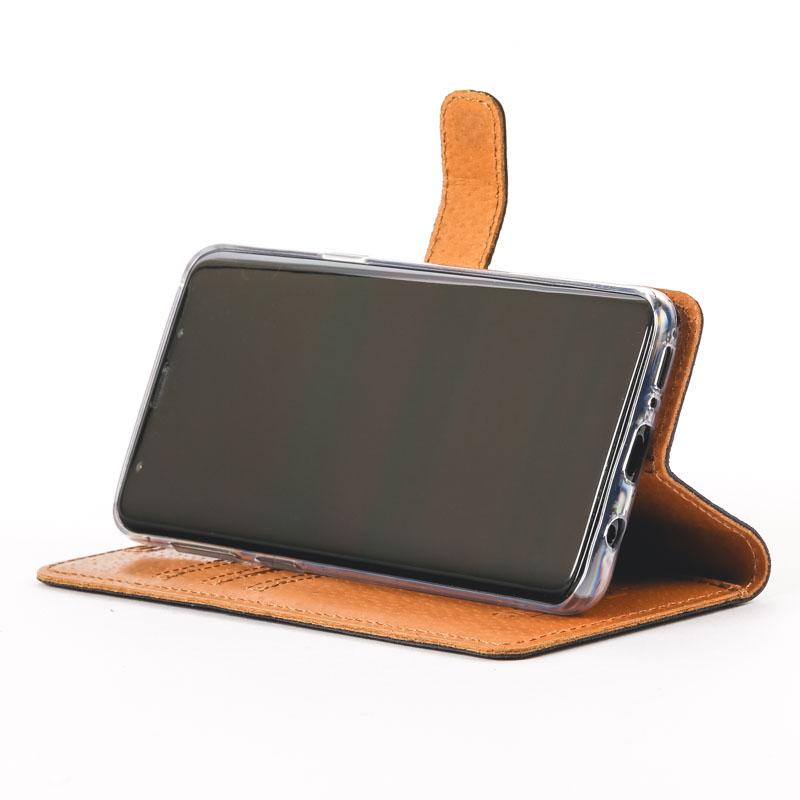 Vintage Plum Leather Wallet - Samsung Galaxy S9 - Snakehive