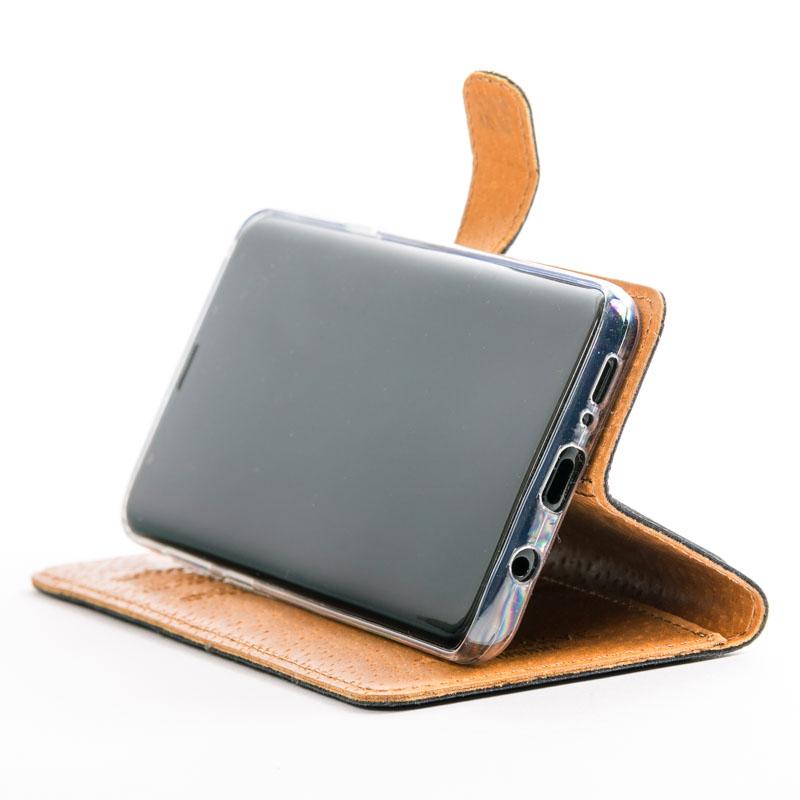 Vintage Chestnut Brown Leather Wallet - Samsung Galaxy S9 Plus - Snakehive