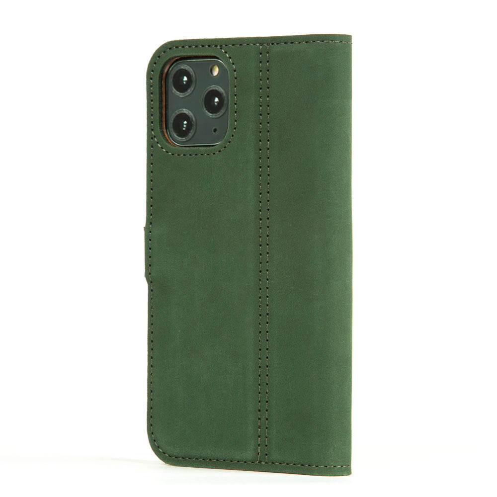 Vintage Lederhülle Grün - Apple iPhone 11 Pro