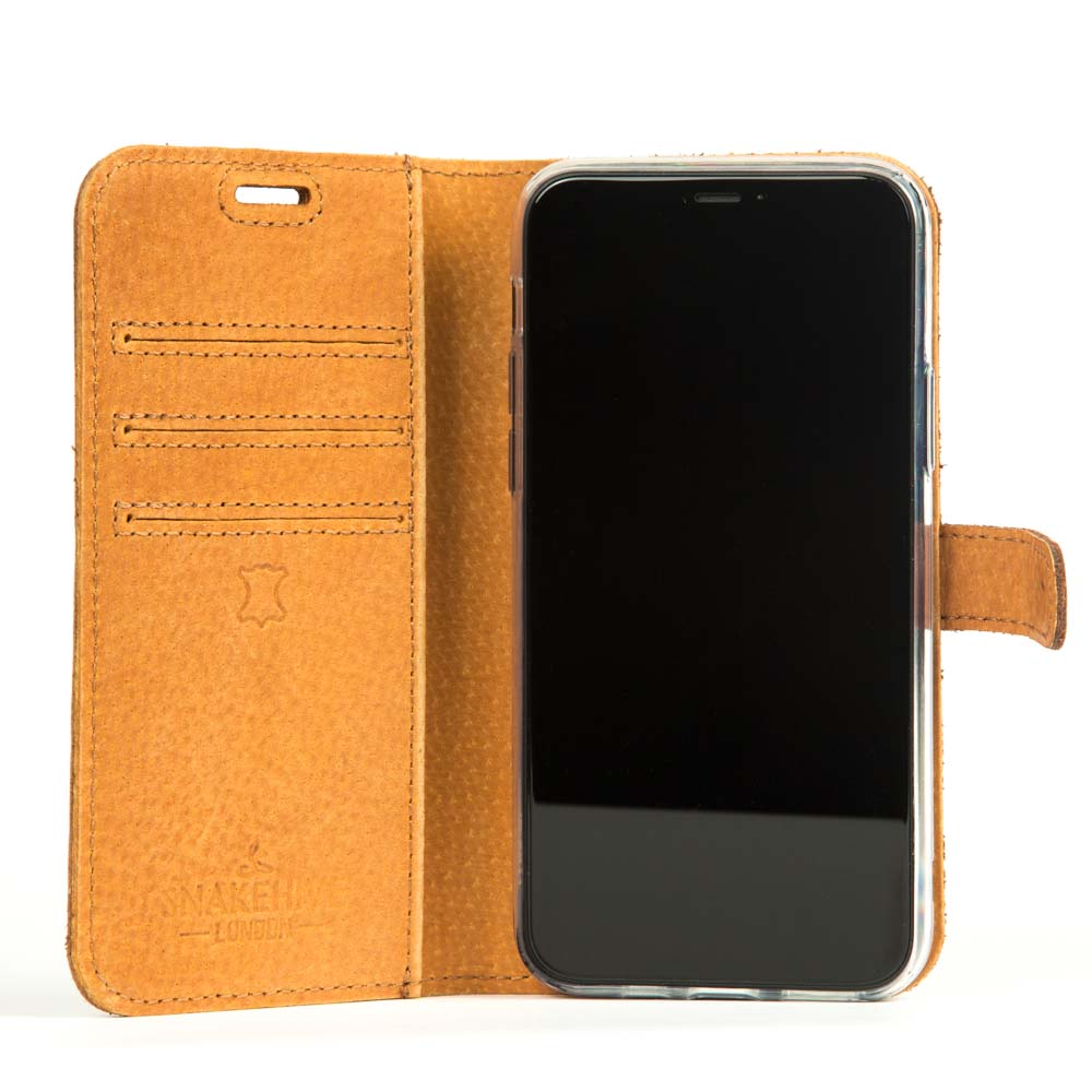 Vintage Lederhülle Grün - Apple iPhone 11