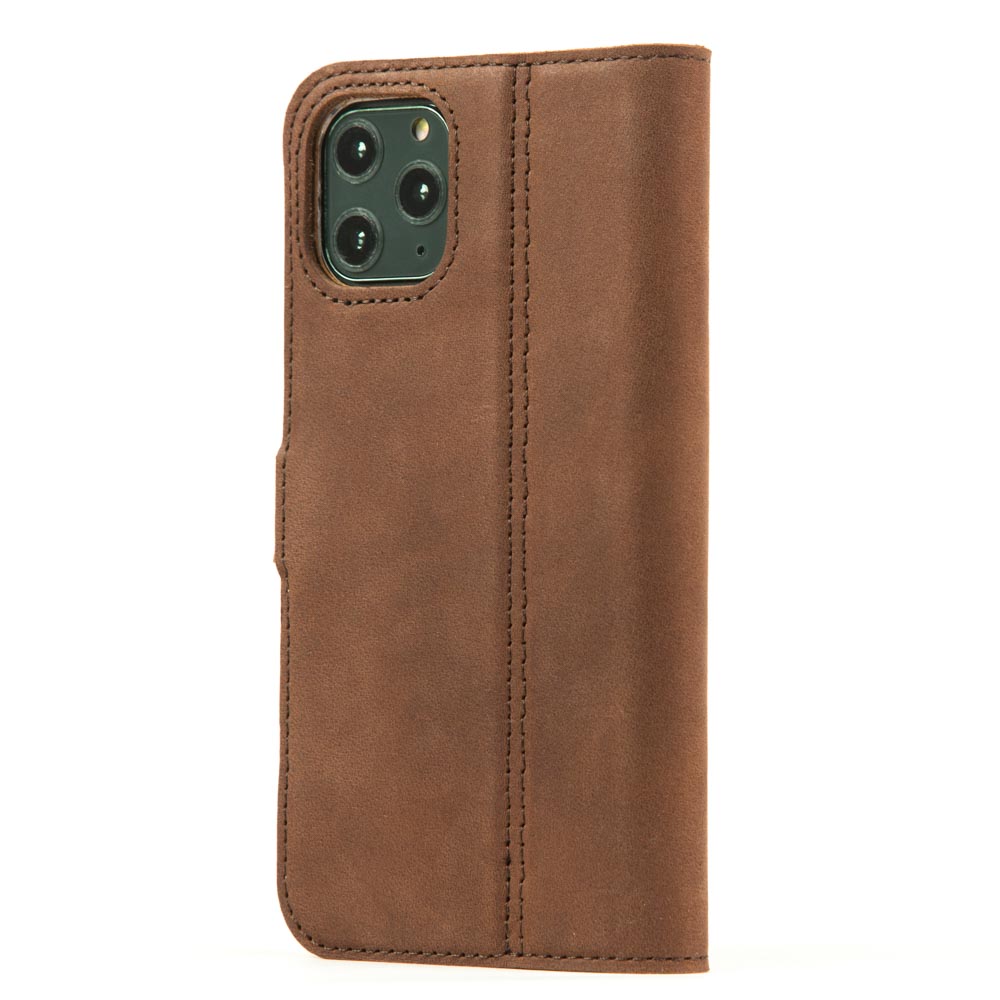Vintage Lederhülle Braun - Apple iPhone 11 Pro