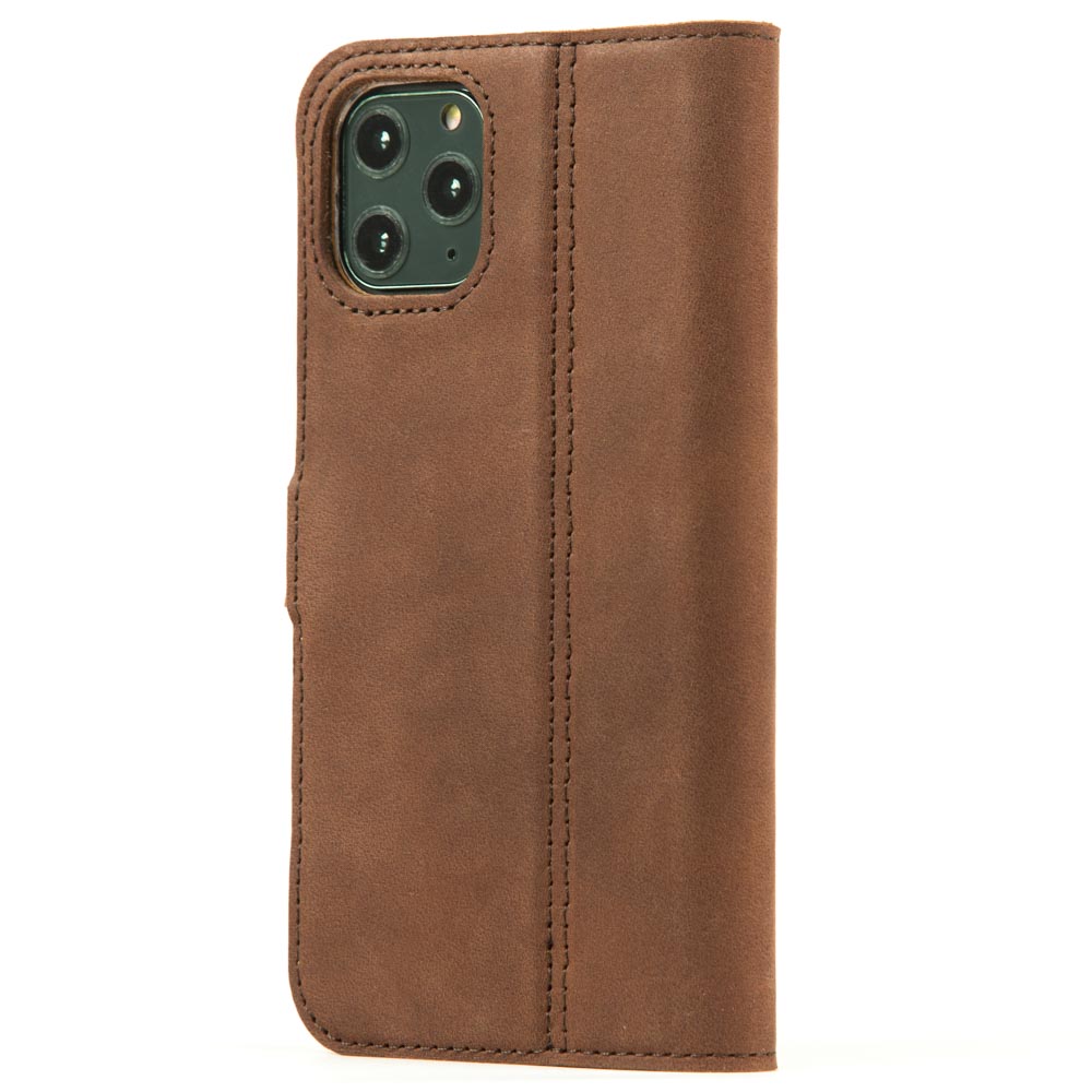Vintage Lederhülle Braun - Apple iPhone 11 Pro Max