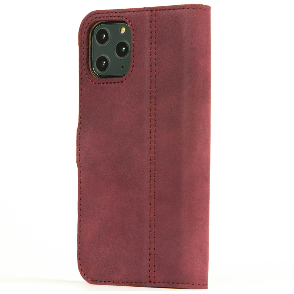 Vintage Lederhülle Lila - Apple iPhone 11 Pro Max