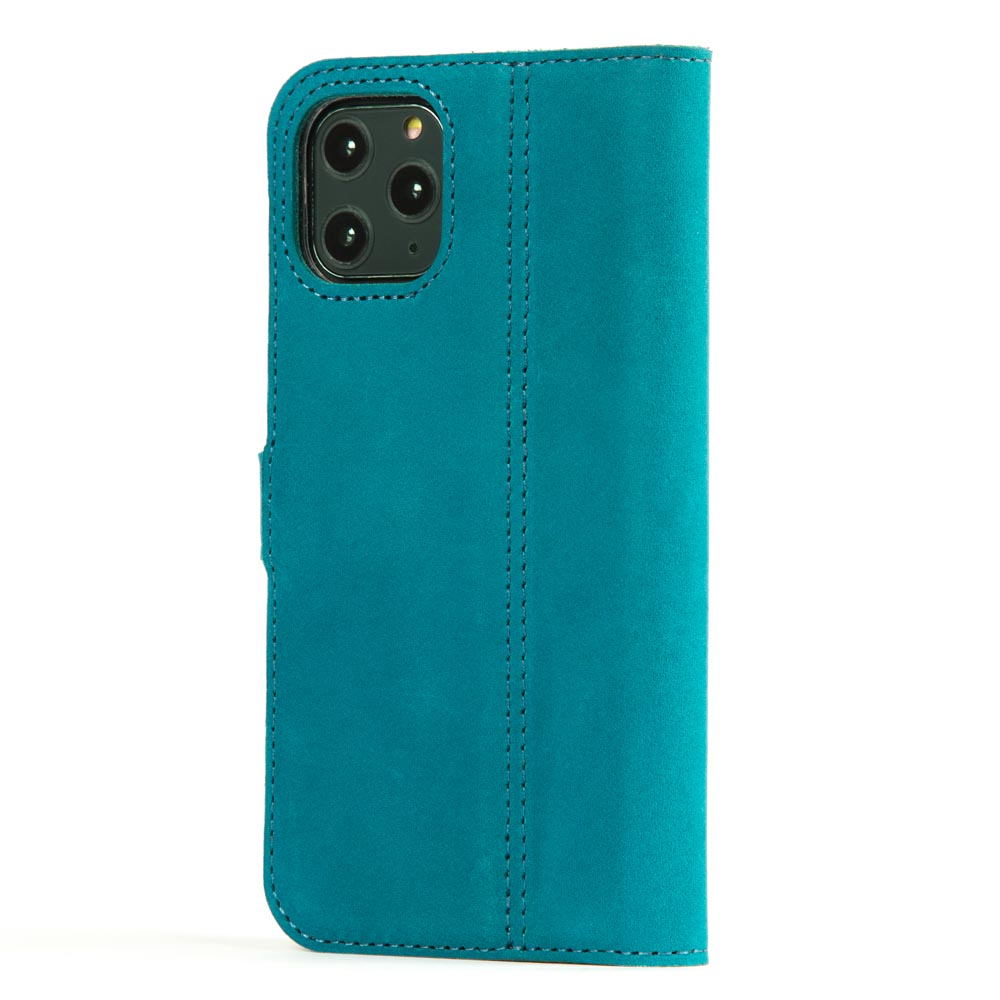 Vintage Lederhülle Türkis - Apple iPhone 11 Pro Max