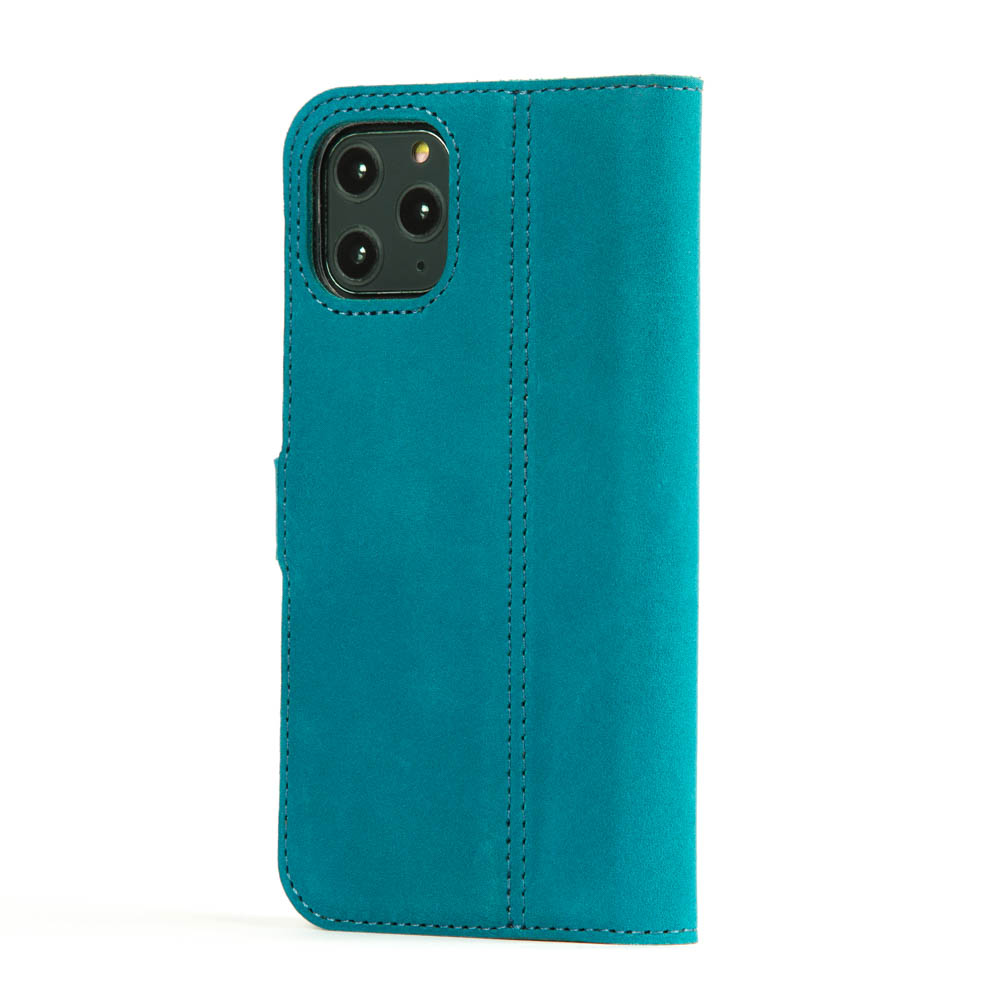 Vintage Lederhülle Türkis - Apple iPhone 11 Pro