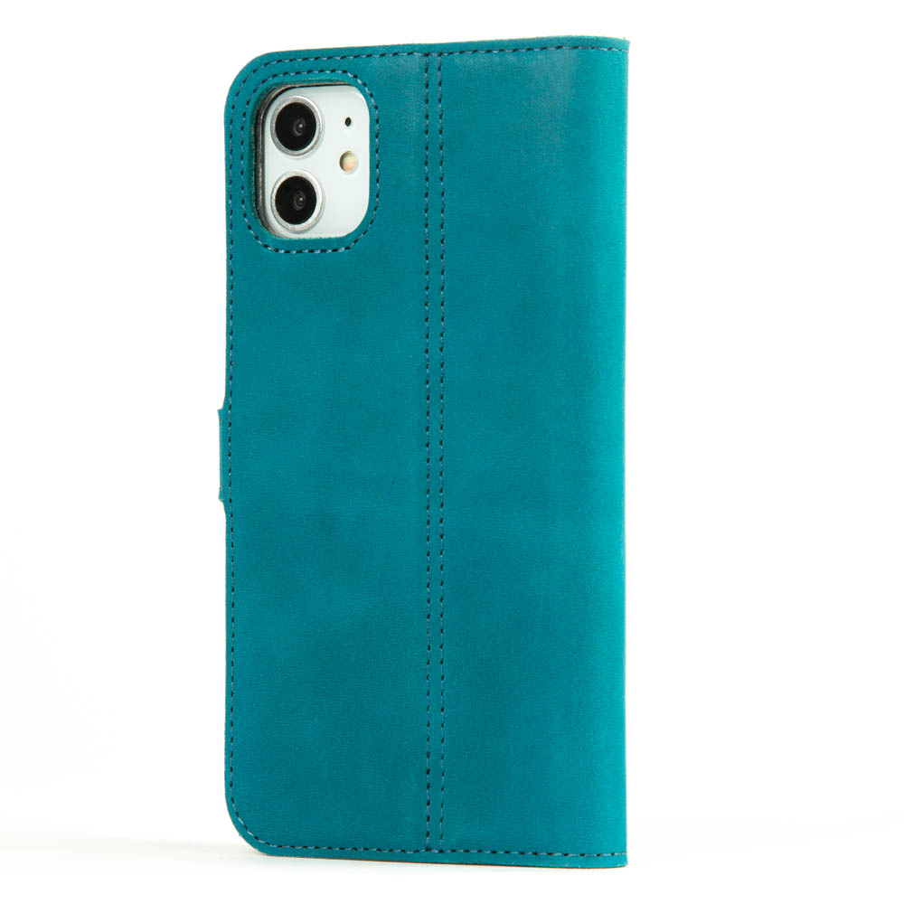 Vintage Lederhülle Türkis - Apple iPhone 11