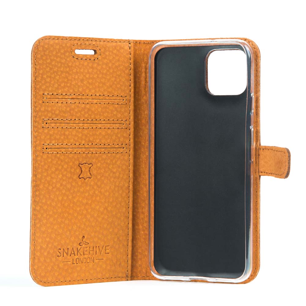 Vintage Lederhülle Braun - Google Pixel 4