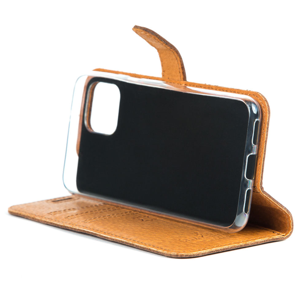 Vintage Lederhülle Braun - Google Pixel 4