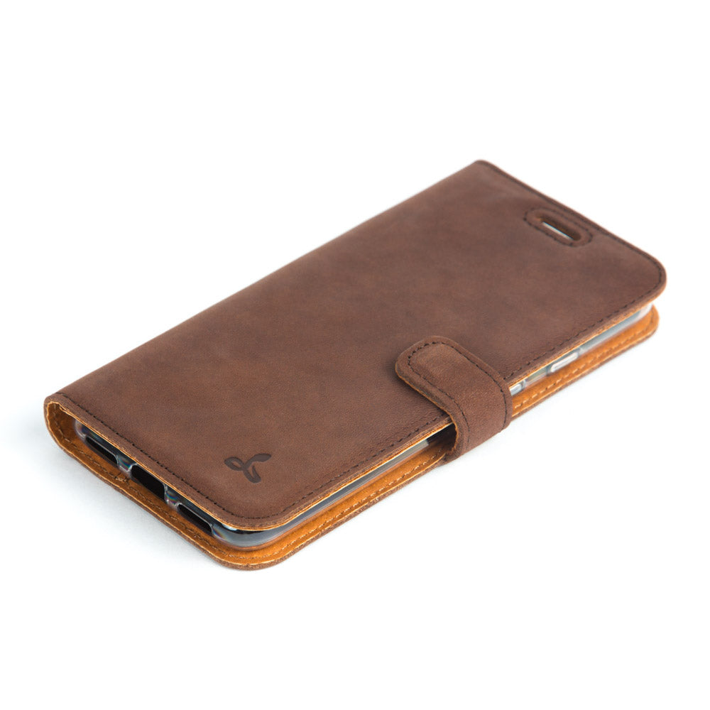 Vintage Lederhülle Braun - Google Pixel 4