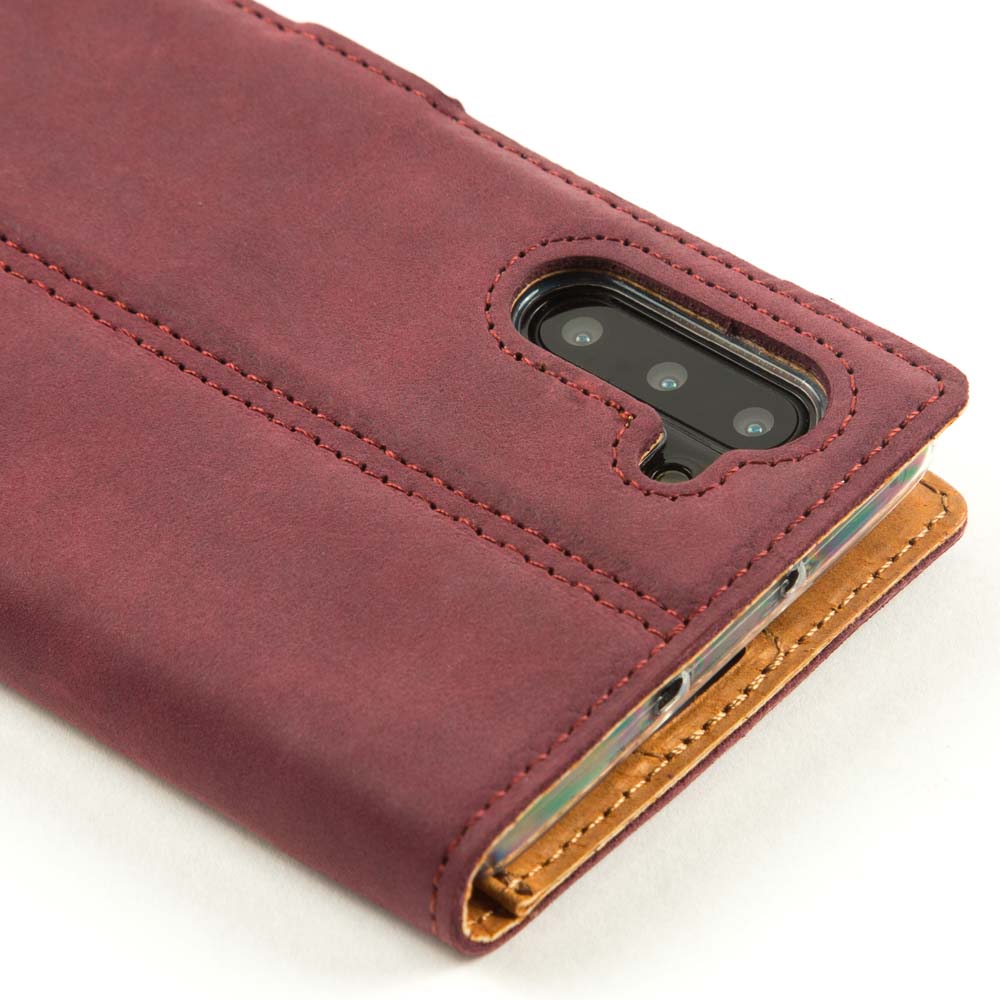 Vintage Lederhülle Lila - Samsung Galaxy Note 10