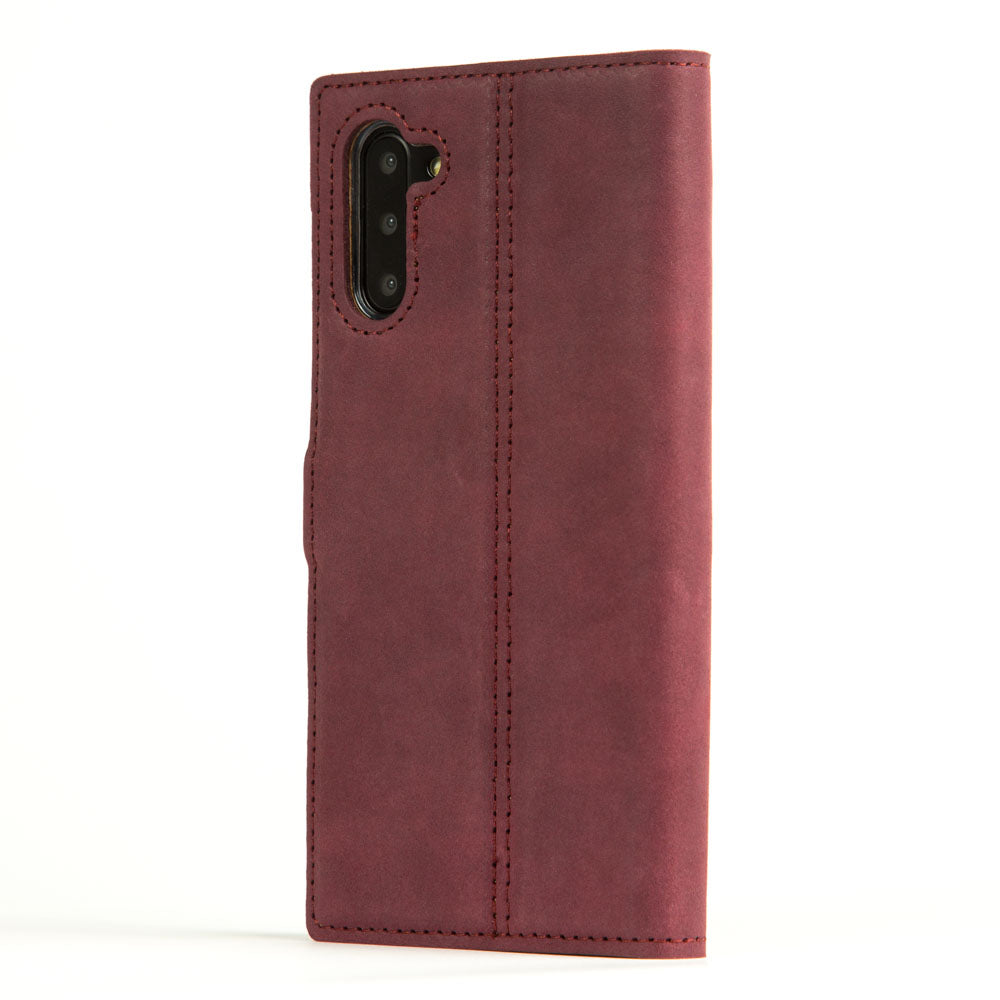 Vintage Lederhülle Lila - Samsung Galaxy Note 10