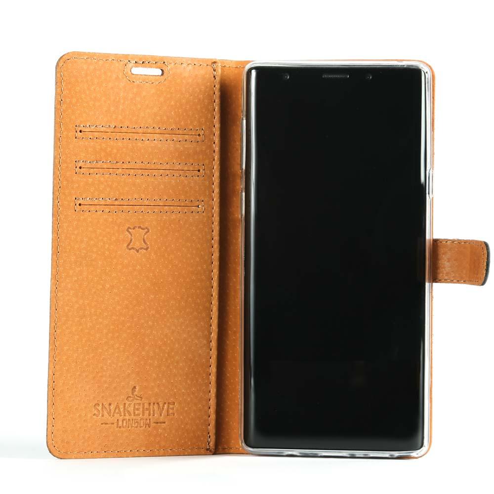 Vintage Lederhülle Lila - Samsung Galaxy Note 9