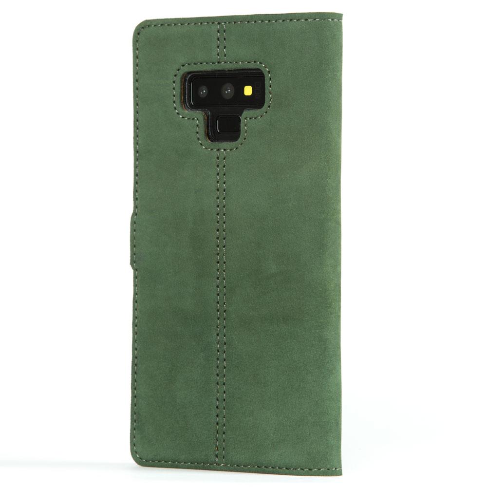 Vintage Lederhülle Grün - Samsung Galaxy Note 9