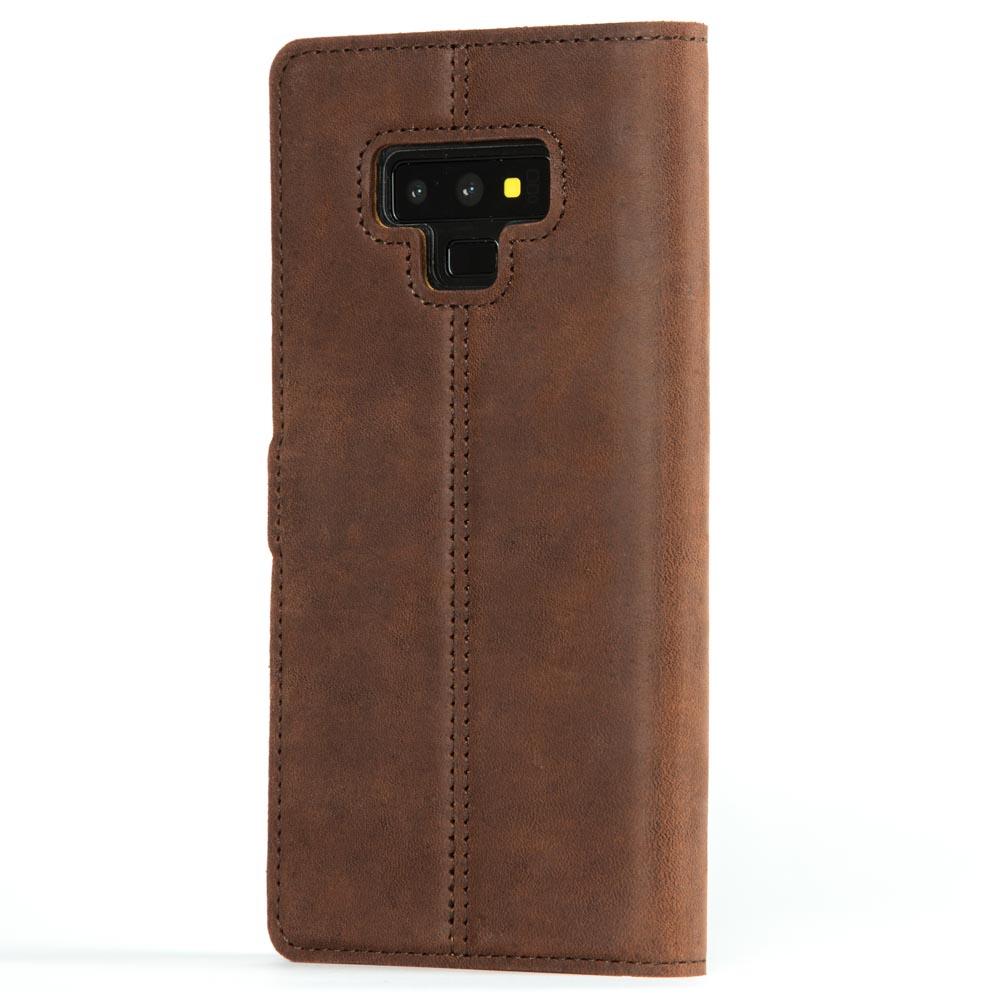 Vintage Lederhülle Braun - Samsung Galaxy Note 9