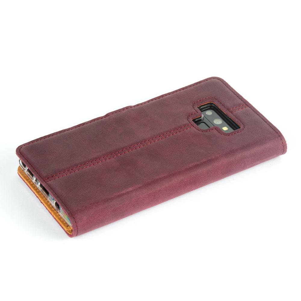 Vintage Lederhülle Lila - Samsung Galaxy Note 9