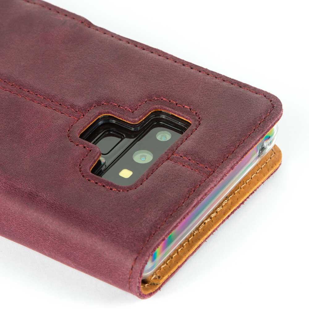Vintage Lederhülle Lila - Samsung Galaxy Note 9
