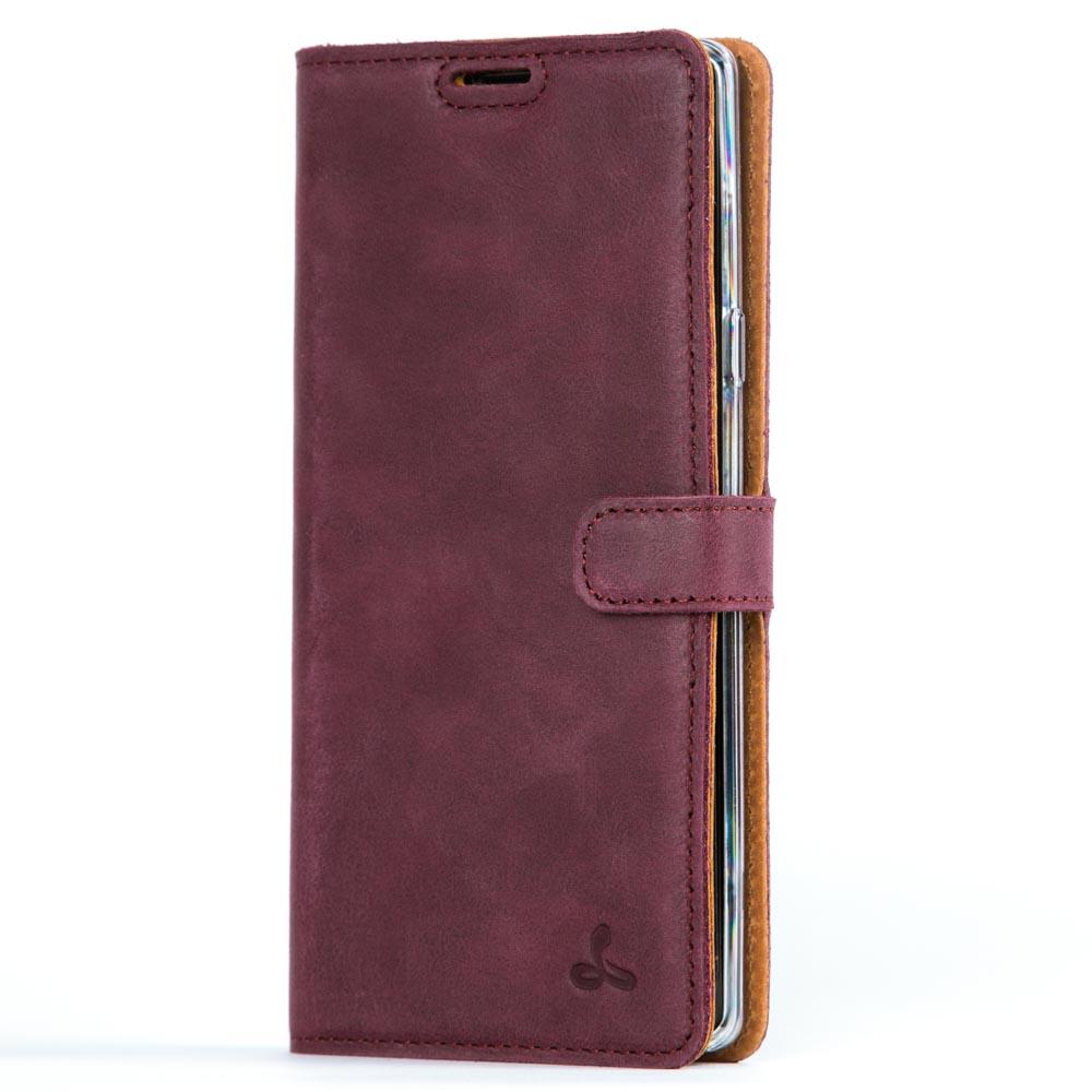 Vintage Lederhülle Lila - Samsung Galaxy Note 9
