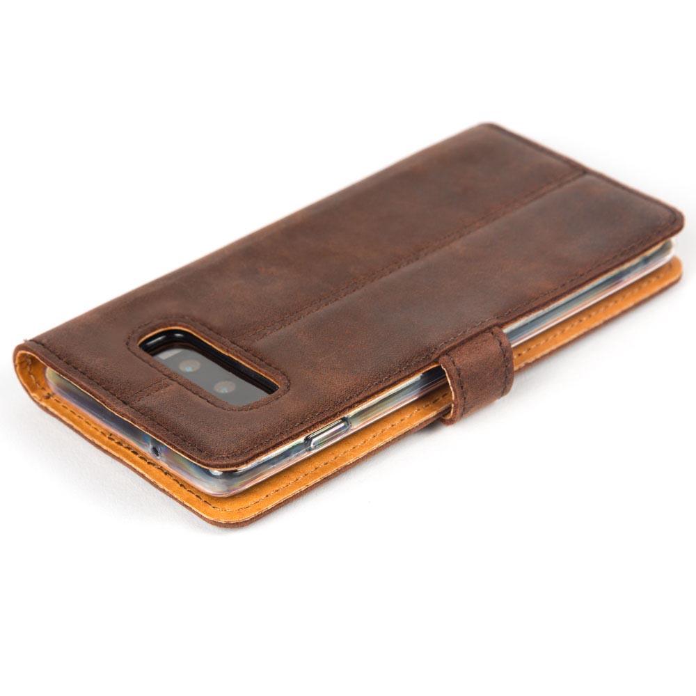Vintage Lederhülle Braun - Samsung Galaxy S10e