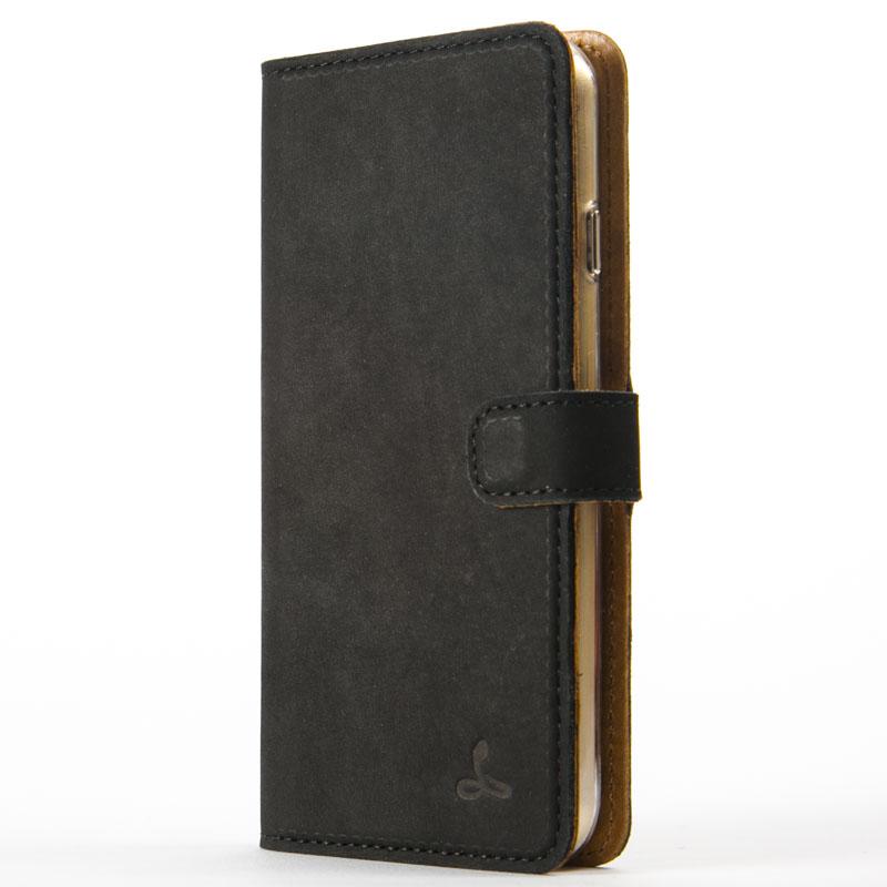 Vintage Black Leather Wallet - Apple iPhone 6/6S (4.7") - Snakehive