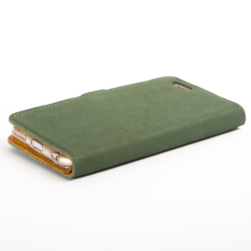 Vintage Bottle Green Leather Wallet - Apple iPhone 6/6s - Snakehive
