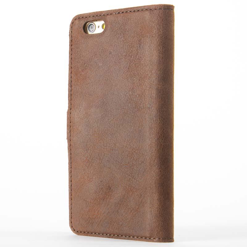 Vintage Chestnut Brown Leather  Wallet - Apple iPhone 6/6S (4.7") - Snakehive