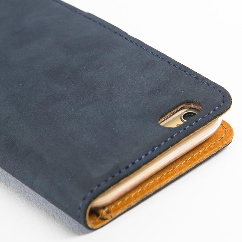 Vintage Navy Leather  Wallet - Apple iPhone 6/6S (4.7") - Snakehive