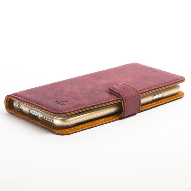 Vintage Plum Leather  Wallet - Apple iPhone 6/6S (4.7") - Snakehive