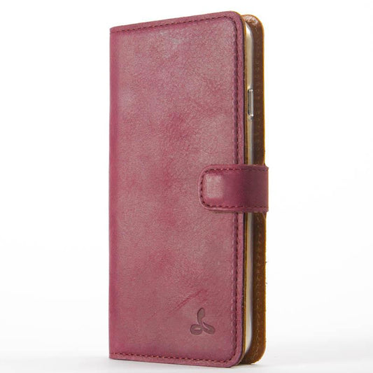 Vintage Plum Leather  Wallet - Apple iPhone 6/6S (4.7") - Snakehive
