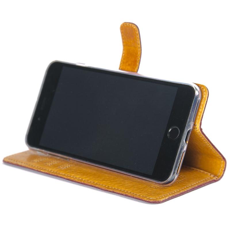 Vintage Bottle Green Leather Wallet - Apple iPhone 7 Plus - Snakehive