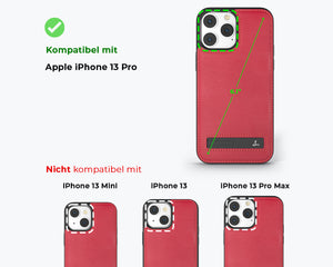 Metro Leder Case - Apple iPhone 13 Pro