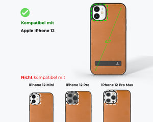 Metro Leder Case - Apple iPhone 12