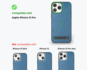 Metro Leder Case - Apple iPhone 13 Pro