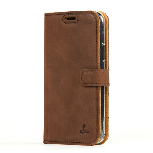 Vintage Lederhülle Braun - Google Pixel 4 XL